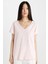 Regular Fit V Yaka Basic Düz Kısa Kollu Tişört K1507AZ24SM 1