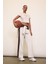 Fit NBA Wordmark Kalın Eşofman Altı Wide Leg Geniş Bol Paça Cepli Standart Boy D0686AX24AU 1