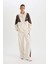Fit NBA Wordmark Kalın Eşofman Altı Wide Leg Geniş Bol Paça Cepli Standart Boy D0686AX24AU 4