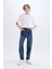 Erkek Çocuk Loose Fit Düz Paça Basic Düz Jean Pantolon C3698A824WN 1