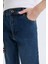 Erkek Çocuk Loose Fit Düz Paça Basic Düz Jean Pantolon C3698A824WN 5