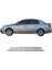 Opel Vectra C Kasa 2002-2008 Modeller Arası Krom Cam Çıtası 4 Parça Paslanmaz Çelik 2