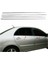 Toyota Corolla 2002-2006 Modeller Arası Krom Cam Çıtası 4 Parça Paslanmaz Çelik 2