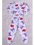 Kız Çocuk Şardonlu Pijama Takımı Karakter Baskılı C65 1