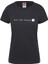 W SS Neverstopexploring Tee-Eu Siyah Kadın T-Shirt NF00A6PRKY41 1