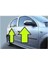 Opel Corsa C Kasa 2000-2005 Modeller Arası Krom Cam Çıtası 4 Parça Paslanmaz Çelik 2