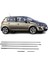 Opel Corsa D Kasa 2006-2015 Modeller Arası Krom Cam Çıtası 6 Parça Paslanmaz Çelik 2