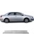 Toyota Corolla 2007-2013 Modeller Arası Krom Cam Çıtası 4 Parça Paslanmaz Çelik 1