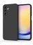 Galaxy A56 Uyumlu Lansman Liquid Silicone Kılıf Şok Emici Full Kasa Koruma Sağlayan Kılıf (Siyah) 1