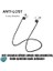 Apple Airpods 1. Nesil / 2. Nesil Için Manyetik Mıknatıslı Kulaklık Ipi Siyah [airpods 1/2 ile Uyumlu Kılıf - Siyah] 3
