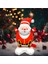 Ayaklı Küçük Oturan Noel Baba Folyo Balon Yılbaşı Folyo Balonu Süsü 1