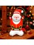 Ayaklı Küçük Oturan Noel Baba Folyo Balon Yılbaşı Folyo Balonu Süsü 5