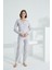 Angelique Pamuk Uzun Kol Kadın Pijama Takımı 21506 1