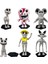 Çeşitli Anime Figürleri Black Myth Goku Crayon Shin-Chan Catwoman Spongebob Squarepants Patrick Vb. Model Süsler (Yurt Dışından) 1