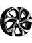 17 Inç 4X100 Clio Rs Siyah Elmas Kesim Jant Modeli Renault (4 Adet) 1