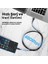 2 Metre 80W 7A USB To Type-C Süper Hızlı Data Şarj Kablosu Ultra Dayanıklı Şarj ve Data Kablosu 2