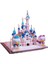Yapı Taşları Disney Castle World Ünlü Okullar ve Benzeri Büyük Tip Bina Bulmaca Blok Oyuncakları (Yurt Dışından) 1