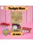 Tealight Mum 200 gr Dekoratif Mumu Kandil Hediyelik Fitilli Mumlar Şamdan Kırmızı Çilek Kokulu 1