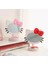 Hello Kitty Taraklı Masa Üstü Makyaj Aynası 3