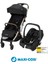 Eva-Cabriofix I-Size Otomatik Katlanan Seyahat Sistem Kompakt Bebek Arabası Gold-Black 1