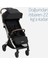 Eva-Cabriofix I-Size Otomatik Katlanan Seyahat Sistem Kompakt Bebek Arabası Gold-Black 4