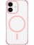 iPhone 16 Kılıf Magsafe Şarj Özellikli Amazingthing Omni Serisi Kapak Pembe 1