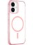 iPhone 16 Kılıf Magsafe Şarj Özellikli Amazingthing Omni Serisi Kapak Pembe 2