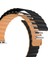Watch 10 46MM Amazingthing Smoothie Mag Magnetik Tak Çıkar Silikon Strap Kayış Siyah-Turuncu 2