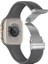 Watch 10 42MM Amazingthing Titan Swift Deri Dokulu Silikon Kordon Gri 4