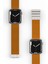 Watch 10 46MM Amazingthing Titan Weave Örgü Sport Kordon Kahverengi 5