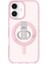 iPhone 16 Kılıf Magsafe Şarj Özellikli Yüzük Standlı Amazingthing Titan Pro Serisi Kapak Pembe 1