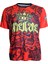 TX8598 Muaythai Tişört Dijital Baskılı Muay Thai Tişört Kırmızı 1