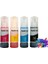 103 Mürekkep Epson L3110/L3111/L3150/L3151/L4150/L6190/L6160/L4160 Kutusuz(Muadil)4 Lü takım set ecotank yazıcılara uyumlu 2
