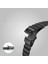 Apple Watch Serisi 38/40/41/42/44/45/49MM Uyumlu Amazing Thing Glamour Sense Deri Kordon Siyah 3