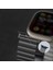 Apple Watch Serisi 38/40/41/42/44/45/49MM Uyumlu Amazing Thing Glamour Sense Deri Kordon Siyah 4