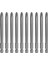 Mıknatıslı Yıldız Ph2 Bits Uç 100 mm 10'lu Set Kutulu Manyetik 1/4" Matkap Ucu 10 cm Uzunluk 5