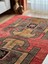 134 x 217 cm Ender Desenli Harika Kondisyonlu El Dokuma Antik Kilim 2