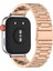 Huawei Watch Fit 3 Uyumlu Çelik Steel Kordon Kayış 2