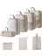 Lıcorıce Seyahat Saklama Çantası Sıkıştırma 8 Parçalı Set (Yurt Dışından) 1