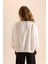 Coool Oversize Geniş Kalıp Bisiklet Yaka Basic Düz Kalın Sweatshirt D9022AXNS 5