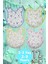 Bebek % 100 Cotton Arkası Muşambalı Su Geçirmez Renkli Mama Önlüğü 12'li Set 2 - 3 Yaş 1