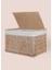 Cesta Hasır Organizer Sepet Naturel 62X42X42 cm SPT0079 2