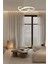 Modern Gold Karçiçeği Model Tek Renk (Beyaz / Sarı / Günışığı) LED Avize 3