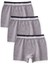 Üçlü Erkek Boxer Set Gri 2