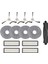 L10 Prime ve Pro Robot Süpürge Ana Yan Fırça Hepa Filtre Paspas Bezi Yedek Parçaları (Yurt Dışından) 5