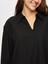 Zigzag Şeritli Polo Yaka Örme Bluz 004 4