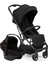 Compact Autofold Black Cosmo Travel Sistem Bebek Arabası Black 1
