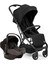 Compact Autofold Grey Cosmo Travel Sistem Bebek Arabası Black 1
