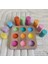 Montessori Eşleştirme Tablalı Silindir Seti - 9 Renk 3