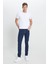 Slim Fit Dar Kesim 5 Cep Esnek Denim Jean Kot Pantolon 2
